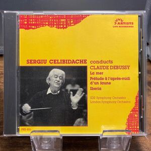 ☆中古CD☆ CELIBIDACHE conducts DERUSSY La mer Prelide a I’apres-midi d’un faune Iberia 