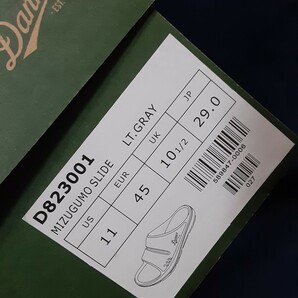 最値!新品!水陸両用アウトドアモデル!ダナー(Danner)ミズグモ スライド高級ラバー サンダル!復刻スノーホワイト 希少ビッグサイズ29!箱付きの画像8