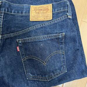 リーバイス 504Z W36 BIGE 赤耳 Levi's ジーンズ デニム 日本製 濃紺の画像4