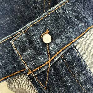 リーバイス 504Z W36 BIGE 赤耳 Levi's ジーンズ デニム 日本製 濃紺の画像5