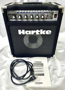 【美品・音出しOK】Hartke ハートキー A25 ベース用コンボアンプ 電源ケーブル・説明書・元箱付属