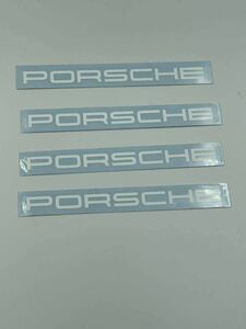  Porsche PORSCHE brake 110 millimeter white caliper 911 964 993 996 air cooling water cooling sticker decal 