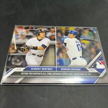 ドジャース 大谷翔平 Topps now 70 松井秀喜 MLB通算 175号 日本人最多タイ　b_画像1