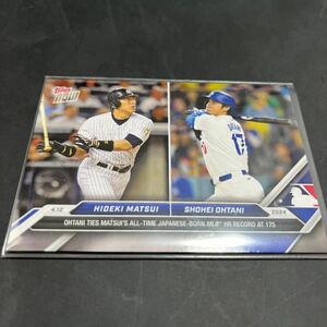 ドジャース 大谷翔平 Topps now 70 松井秀喜 MLB通算 175号 日本人最多タイ　d