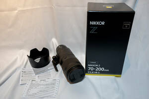 【MintCondition】NIKKOR Z 70-200mm/f2.8 VRS