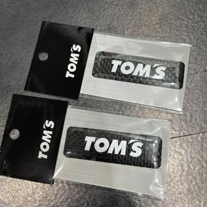 正規品TOM‘S トムスドライカーボンエンブレム　ステッカー2個セット