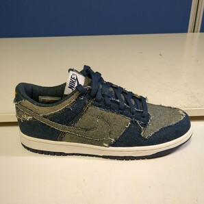 4324 NIKE 7 26.5cm NIKE DUNK LOW CL デニム  新古  304714 441 スニーカー シューズ 靴 の画像3