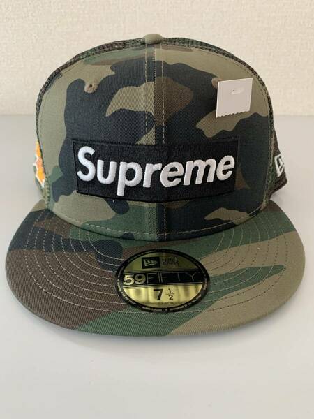 Supreme x New Era Box Logo Mesh Back