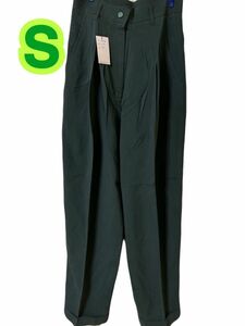 【1点限り!】シルク100% レディース パンツ S スラックス PANTS