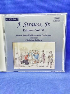 J・シュトラウス2世作品集/Triumph-Marsch.Op.69 他全11曲/スロバキア国立フィルハーモニー管弦楽団/クリスティアン・ポラック指揮/輸入盤