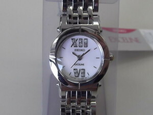 2005 год Seiko Exceline diamond 10P SWDX135 1F21-0AT0 женский тип аккумулятора наручные часы кварц 