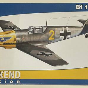 送料510円〜 未組立品 エデュアルド 1/48 メッサーシュミット Bf-109E-1 ウィークエンドエディション プラモデルの画像1