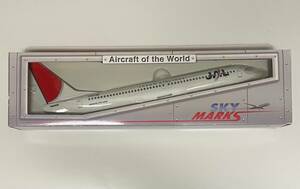 未使用 長期保管品 SKYMARKS スカイマークスモデル 1/130 JAL ボーイング 737-800 日本航空 デスクトップモデル 