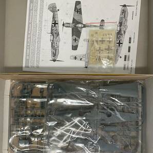 送料510円〜 未組立品 エデュアルド 1/48 メッサーシュミット Bf-109E-1 ウィークエンドエディション プラモデルの画像2