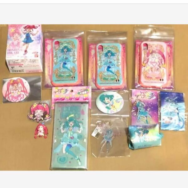 スタートゥインクルプリキュア　キュアミルキー　キュアスター　グッズセット