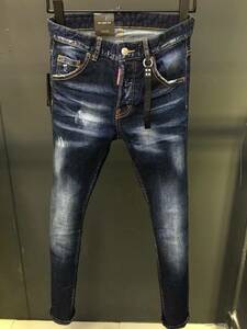 新品未使用 DSQUARED2 size 52 ディースクエアード ジーパン Gパン パンツ ボトムス デニム ジーンズ