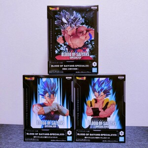 新品未開封! ドラゴンボール超 超サイヤ人ゴッド超サイヤ人 ベジット ゴジータ 孫悟空 身勝手の極意 BLOOD OF SAIYANS フィギュア