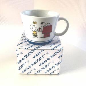 【未使用】 希少 数量限定 可愛い mister donut SNOOPY コラボ マグカップ ミスタードーナツ ミスド 食器 PEANUTS スヌーピー コップ