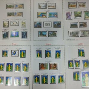 0401F06 外国切手 スイス スペイン ウクライナ トルコ バチカン 小型シート等 ５５ページ バインダー付きの画像4