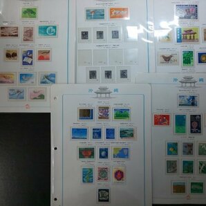 0403F45 日本切手 沖縄切手アルバム 1948-1972 日本郵趣協会 バインダー付きの画像3