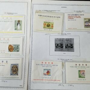 0404Y15 韓国切手 KOREA 1966-1974 小型シート 1993-98 2003 一部台紙に貼りつき まとめ ※詳細は写真参照の画像2