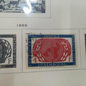 0501F07 外国切手 ルクセンブルグ 1914～ イタリア 使用済み 1冊まとめ ＊台紙に貼りつき有の画像4