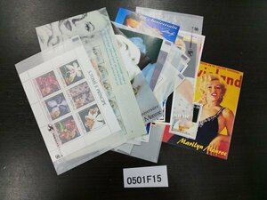 0501F15 foreign stamp Marilyn * Monroe small size seat etc. uzbeki Stan Union etc. approximately 30 point summarize Rod 6