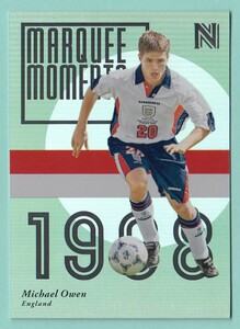 2017 PANINI NOBILITY SOCCER No.19 MARQUEE MOMENTS Michael Owen マイケル・オーウェン　イングランド