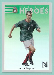 2017 PANINI NOBILITY SOCCER No.30 NATIONAL HEROES Jared Borgetti　ハレド・ボルヘッティ　メキシコ