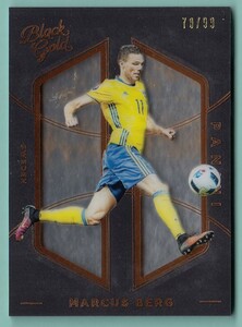 16-17 PANINI BLACK GOLD SOCCER No.113 MARCUS BERG マルクス・ベリ　スウェーデン　パラレル（99枚）