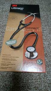 新品 　3M スリーエム　リットマン/Littmann 　Cardiology III 3157SM　聴診器 スモークエディション 医療用器具　