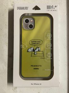ピーナッツ IIIIfit Clear iPhone13対応ケース SNG-605E（ドッグディッシュ）