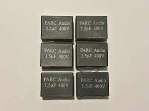 PARC AUDIO. 高品位フィルムコンデンサ 6個