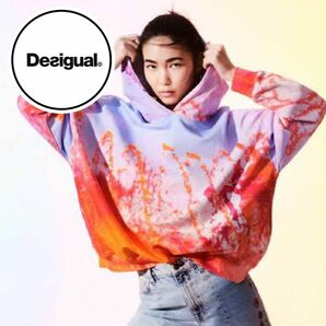 Desigual×M / mika ninagawa オーバーサイズ フーディ