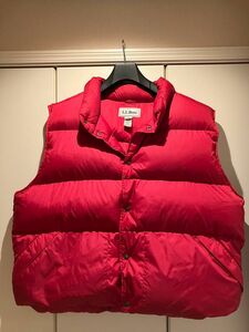 【希少激レア XXL】80s L.L.Bean エルエルビーン白タグダウンベスト　