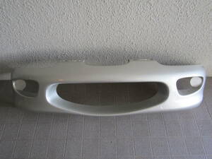 SUZUKI Suzuki Cappuccino front bumper aero simple style receipt limitation (pick up) Made in Japan Manufacturers .. silver has painted not yet installation 