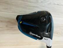 新品に近い中古美品) Taylormade テーラーメイド SIM2 ドライバー 9° driver 9度 ヘッドのみ ヘッドカバー付 Speederシャフト別出品中_画像2