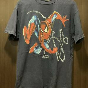 90s スパイダーマン 半袖Tシャツ 古着 マーベルTシャツ ビンテージ デルタdelta アメコミ レアの画像1