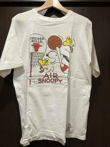 90s ビンテージ スヌーピー ブルズ BULLS ジョーダン NUTMEC NBA 古着 USA 