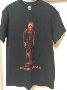 未使用品 送料無料 ヒロシ スカル 半袖Tシャツ M HIROSHI DEATH ヒロシDEATH ぼっちキャンプ