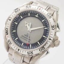 オメガ スピードマスター プロフェッショナル X-33 前期 Ref,186.1998 OMEGA Speedmaster クォーツ デジアナ チタン メンズ[57616178-AN3_画像1