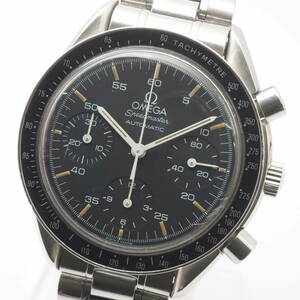 オメガ スピードマスター オートマチック Ref,175.0032/0033 Cal,1140 OMEGA Speedmaster クロノグラフ 自動巻 黒 メンズ腕時計[Pa1435-AD2