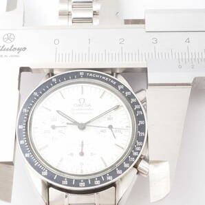 【希少品】オメガ スピードマスター オートマチック Ref,175.0032 Cal,1140 OMEGA Speedmaster クロノグラフ 自動巻 白 メンズ[Pa1436-AR4の画像5