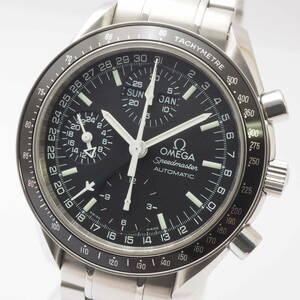 オメガ スピードマスター マーク40 コスモス Ref,175.0084 Cal,1151 OMEGA Speedmaster トリプルカレンダー自動巻 黒 メンズ[56958324-AA4