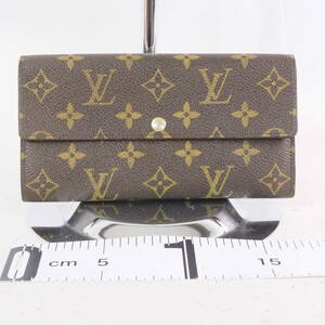 ルイ・ヴィトン モノグラム LOUIS VUITTON ポルトフォイユ・サラ カード入れ 札入れ 二つ折り 長財布+元箱[CA3078-XR1