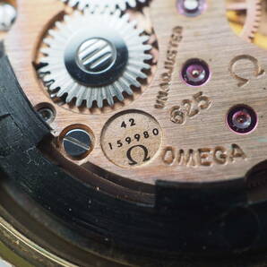 オメガ デビル Ref,511.0532 Cal,625 OMEGA DE VILLE 17石 手巻き ゴールド文字盤 レディース女性 腕時計 フェイスのみ[42 159980-AN4の画像8