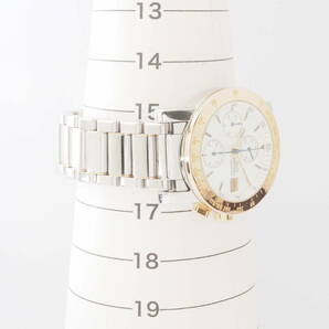 ジラール・ペルゴ クロノグラフ GP7000 8000-464 Girard-Perregaux 自動巻 デイト コンビ 白文字盤 メンズ 男性 腕時計[BP-5650-ZA3の画像5