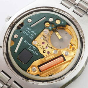 【希少品】セイコー キング クォーツ 9923-8030 G2 SEIKO KING QUARTZ デイデイト SS シルバー文字盤 メンズ 男性 腕時計[941340-AR3の画像8