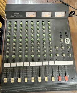 ヤマハ・アナログミキサー　MC802　８CH（IN),２CH（OUT)　音は出ますが　ジャンクです。