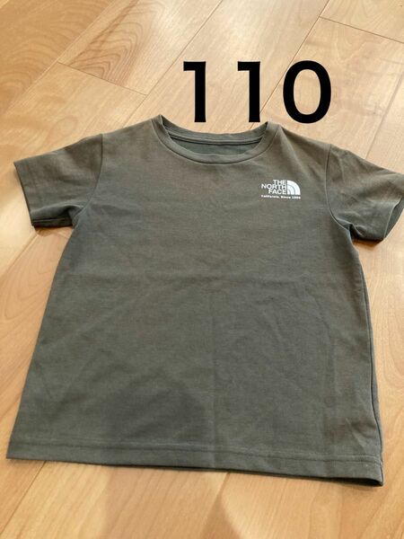 ノースフェイス　Tシャツ　110 カーキ 